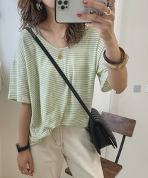 HWG_5 | ボーダーカットソー(Tシャツ/カットソー)