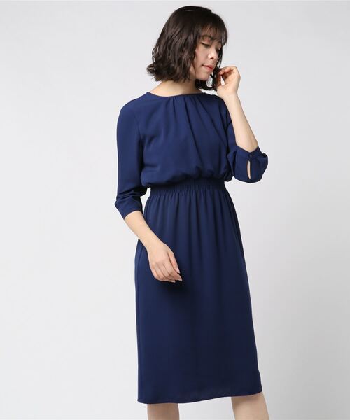 ブランド古着 7分袖ワンピース ワンピース Work Trip Outfits Green Label Relaxing ワークトリップアウトフィッツグリーンレーベル リラクシング のファッション通販 Zozoused