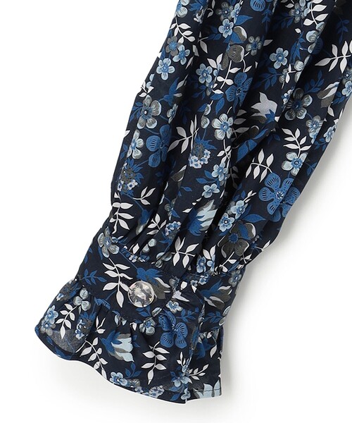 ANEVER（アンエバー）の「【VERONICA】LIBERTY x ANEVER FLOWER パッチワーク ドレス（ワンピース・レディース・ネイビー系/イエロー系・38）」の9枚目の写真