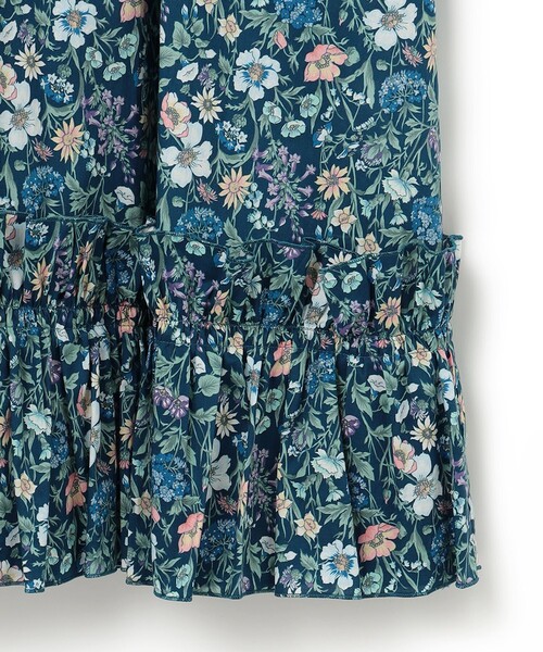 ANEVER（アンエバー）の「【VERONICA】LIBERTY x ANEVER FLOWER パッチワーク ドレス（ワンピース・レディース・ネイビー系/イエロー系・38）」の10枚目の写真