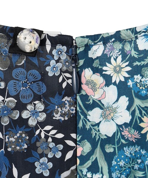 ANEVER（アンエバー）の「【VERONICA】LIBERTY x ANEVER FLOWER パッチワーク ドレス（ワンピース・レディース・ネイビー系/イエロー系・38）」の12枚目の写真