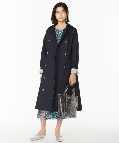 ANEVER（アンエバー）の「【VERONICA】LIBERTY x ANEVER FLOWER パッチワーク ドレス（ワンピース・レディース・ネイビー系/イエロー系・38）」の20枚目の写真