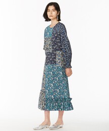 ANEVER | 平手友梨奈さん着用【VERONICA】LIBERTY x ANEVER FLOWER パッチワーク ドレス(ワンピース)