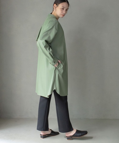 MARECHAL TERRE マルシャルテル パイピングシャツワンピース
