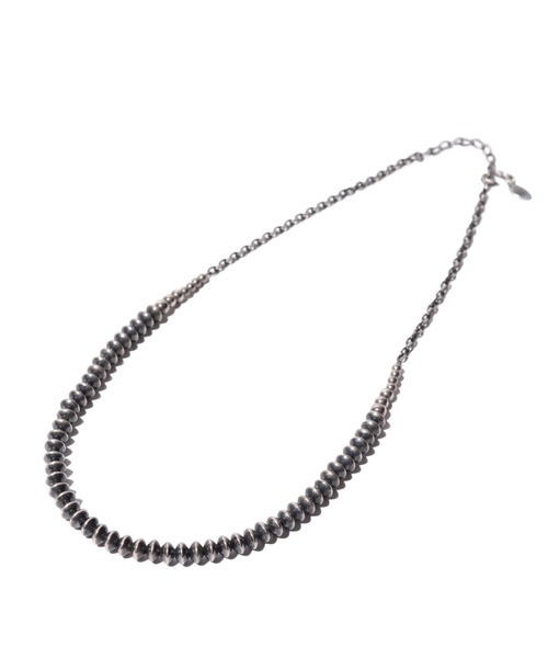 glamb（グラム）の「Silver saucer beads necklace / シルバーソーサー 