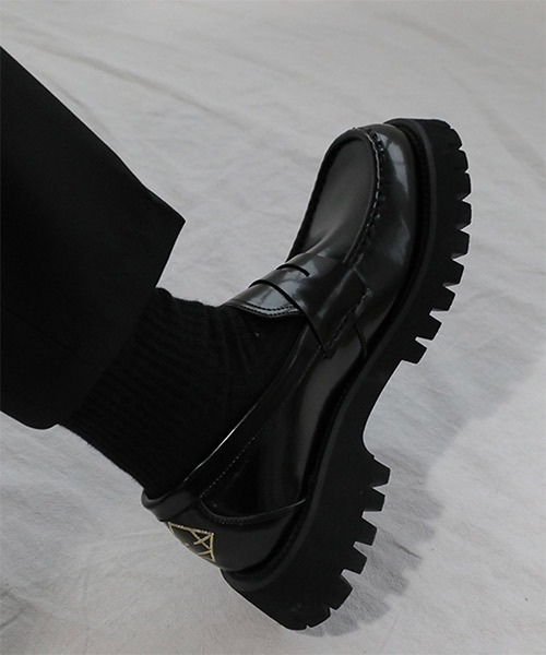 WESTBOY（ウエストボーイ）の「厚底ソールチャンキーコインローファー WO21S311SH 【WB ORIGINALS】（ドレスシューズ・メンズ・ブラック・42/43/40/41）」の7枚目の写真