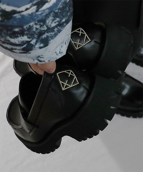 WESTBOY（ウエストボーイ）の「厚底ソールチャンキーコインローファー WO21S311SH 【WB ORIGINALS】（ドレスシューズ・メンズ・ブラック・42/43/40/41）」の10枚目の写真