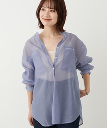 earth music&ecology | ダブルポケットシアーシャツ ＊(シャツ/ブラウス)