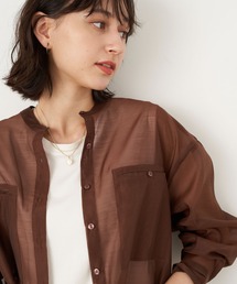 earth music&ecology | ダブルポケットシアーシャツ ＊(シャツ/ブラウス)