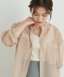 earth music&ecology | ダブルポケットシアーシャツ ＊(シャツ/ブラウス)