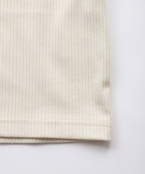 X-girl（エックスガール）の「2-PACK HIGH NECK TOP（Tシャツ/カットソー・レディース・ライトブルー/マルチ・S/M/XS）」の4枚目の写真