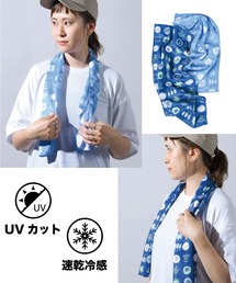 CALIFORNIA OUTFITTERS（カリフォルニア アウトフィッターズ）の「【速乾冷感＋UVカット】 ナチュラルフラワーテキスタイルクールタオル 2枚SET（タオル）」
