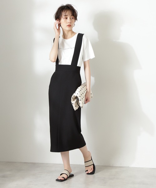 N.(N. Natural Beauty Basic)(エヌエヌナチュラルビューティーベーシック)の「【追加生産】◆2WAYタイトスカート(スカート・レディース・ブラック/ベージュ系その他/ブラウン・MEDIUM)」の9枚目の写真