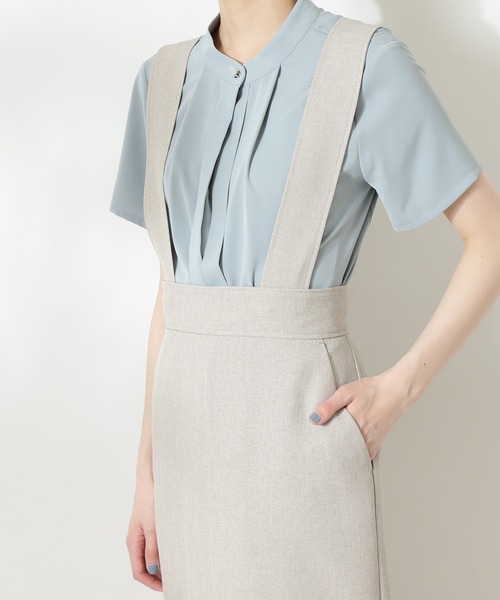 N.(N. Natural Beauty Basic)(エヌエヌナチュラルビューティーベーシック)の「【追加生産】◆2WAYタイトスカート(スカート・レディース・ブラック/ベージュ系その他/ブラウン・MEDIUM)」の17枚目の写真