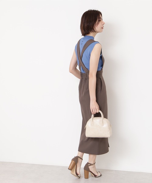 N.(N. Natural Beauty Basic)(エヌエヌナチュラルビューティーベーシック)の「【追加生産】◆2WAYタイトスカート(スカート・レディース・ブラック/ベージュ系その他/ブラウン・MEDIUM)」の19枚目の写真