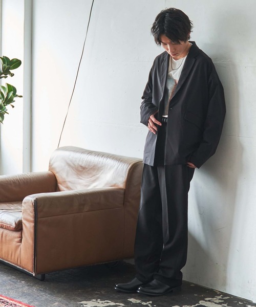 WEGO(ウィゴー)の「WEGO/セミフレアスラックス(スラックス・メンズ・レッド/ダークグリーン/ブラック/ベージュ/レッド系その他/ブルー/アイボリー/ブルー系その他/グリーン・MEDIUM/LARGE/SMALL)」の20枚目の写真