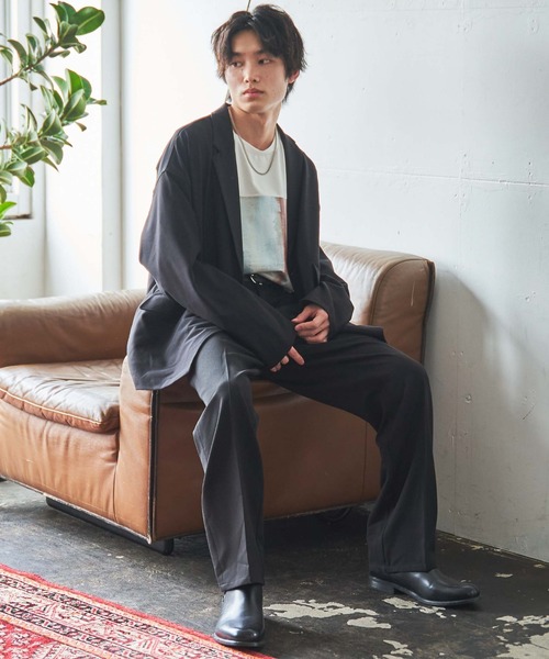 WEGO(ウィゴー)の「WEGO/セミフレアスラックス(スラックス・メンズ・レッド/ダークグリーン/ブラック/ベージュ/レッド系その他/ブルー/アイボリー/ブルー系その他/グリーン・MEDIUM/LARGE/SMALL)」の22枚目の写真