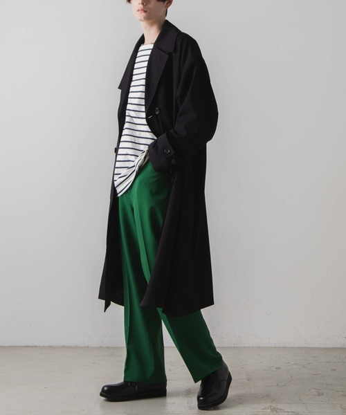 WEGO(ウィゴー)の「WEGO/セミフレアスラックス(スラックス・メンズ・レッド/ダークグリーン/ブラック/ベージュ/レッド系その他/ブルー/アイボリー/ブルー系その他/グリーン・MEDIUM/LARGE/SMALL)」の12枚目の写真