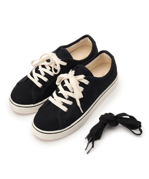 SHOO・LA・RUE(シューラルー)の「◆【人間工学】シューらくスニーカー(スニーカー・レディース・ブラウン系その他/オリーブ系3/ピンク系9/パープル系その他/ベージュ/ライトグリーン/ブラック系7/イエロー系9/ナチュラル・25/40/45/30/35/50)」の2枚目の写真