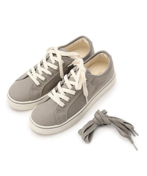 SHOO・LA・RUE(シューラルー)の「◆【人間工学】シューらくスニーカー(スニーカー・レディース・ブラウン系その他/オリーブ系3/ピンク系9/パープル系その他/ベージュ/ライトグリーン/ブラック系7/イエロー系9/ナチュラル・25/40/45/30/35/50)」の3枚目の写真