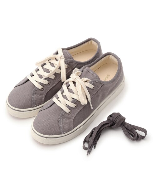 SHOO・LA・RUE(シューラルー)の「◆【人間工学】シューらくスニーカー(スニーカー・レディース・ブラウン系その他/オリーブ系3/ピンク系9/パープル系その他/ベージュ/ライトグリーン/ブラック系7/イエロー系9/ナチュラル・25/40/45/30/35/50)」の1枚目の写真