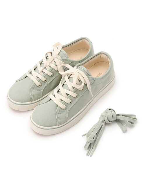 SHOO・LA・RUE(シューラルー)の「◆【人間工学】シューらくスニーカー(スニーカー・レディース・ブラウン系その他/オリーブ系3/ピンク系9/パープル系その他/ベージュ/ライトグリーン/ブラック系7/イエロー系9/ナチュラル・25/40/45/30/35/50)」の6枚目の写真