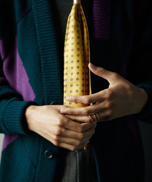 TAUPE（トープ）の「TAUPE/トープ/Strain Argyle Cardigan/ストレインアーガイルカーディガン（カーディガン/ボレロ・メンズ・ダークグリーン/ブラウン・2/3）」の6枚目の写真