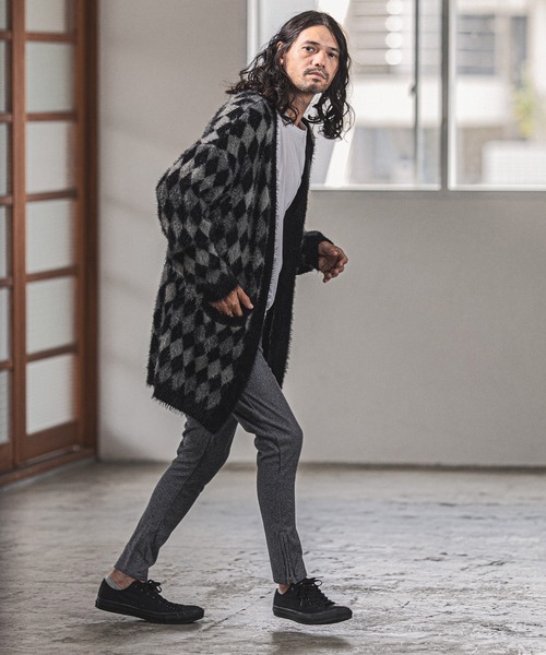 CAMBIO(カンビオ)の「mp9354-Warm Urban Like Skinny Silhouette Pants パンツ(その他パンツ・メンズ・ブラック/ブラウン・M/L/S)」の13枚目の写真