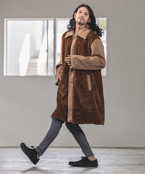 CAMBIO(カンビオ)の「mp9354-Warm Urban Like Skinny Silhouette Pants パンツ(その他パンツ・メンズ・ブラック/ブラウン・M/L/S)」の20枚目の写真