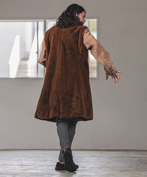 CAMBIO(カンビオ)の「mp9354-Warm Urban Like Skinny Silhouette Pants パンツ(その他パンツ・メンズ・ブラック/ブラウン・M/L/S)」の7枚目の写真