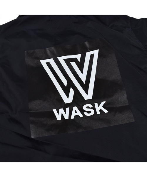 WASK（ワスク）の「WASK/3WAY ナイロン ＋ 裏毛 ロゴ 刺繍 プリントコーチ ジャケット (100~160cm)（その他アウター・キッズ・ブラック/レッド・120/140/110/130/160/150/100）」の7枚目の写真