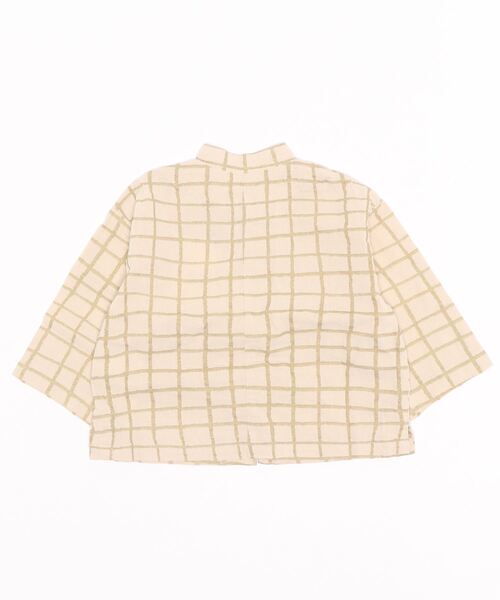 HOGAN RANCH WEAR(ホーガンランチウエア)の「カンフーシャツ(90~150cm)(シャツ/ブラウス・キッズ・グレー/ゴールド/チャコール・90/100/110/120/130/140/150)」の7枚目の写真