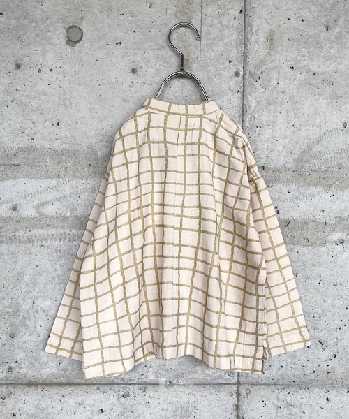 HOGAN RANCH WEAR(ホーガンランチウエア)の「カンフーシャツ(90~150cm)(シャツ/ブラウス・キッズ・グレー/ゴールド/チャコール・90/100/110/120/130/140/150)」の8枚目の写真