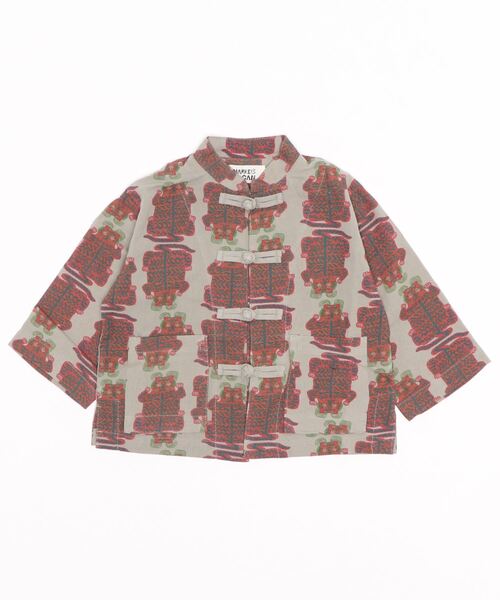 HOGAN RANCH WEAR(ホーガンランチウエア)の「カンフーシャツ(90~150cm)(シャツ/ブラウス・キッズ・グレー/ゴールド/チャコール・90/100/110/120/130/140/150)」の10枚目の写真