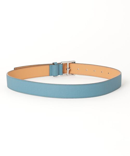 ITTI（イッチ）の「ITTI(イッチ)　別注HERRIE HOLELESS BELT/DIPLO FJORD（ベルト・メンズ・ブラック/ブルー/グレー・MEDIUM/LARGE）」の4枚目の写真