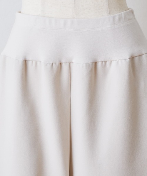 BEARDSLEY（ビアズリー）の「ウエストリブ裏起毛パンツ（その他パンツ・レディース・アイボリー/ブラック/グレー・0/1/2）」の7枚目の写真