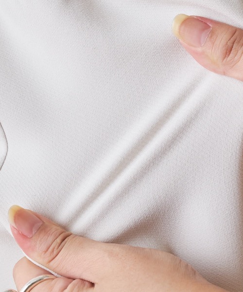 BEARDSLEY（ビアズリー）の「ウエストリブ裏起毛パンツ（その他パンツ・レディース・アイボリー/ブラック/グレー・0/1/2）」の11枚目の写真