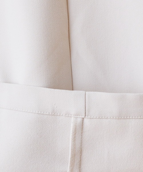 BEARDSLEY（ビアズリー）の「ウエストリブ裏起毛パンツ（その他パンツ・レディース・アイボリー/ブラック/グレー・0/1/2）」の12枚目の写真