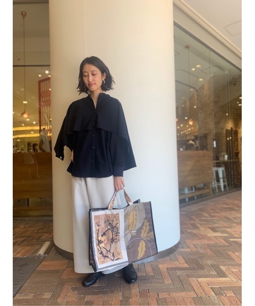 BEARDSLEY（ビアズリー）の「ウエストリブ裏起毛パンツ（その他パンツ・レディース・アイボリー/ブラック/グレー・0/1/2）」の21枚目の写真