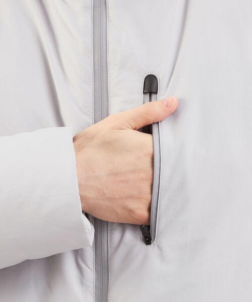 green label relaxing（グリーンレーベルリラクシング）の「＜green label relaxing＞BIWATEX フード ダウン ブルゾン -撥水-（ダウンジャケット/コート・メンズ・ライトグレー/ブラック/オリーブ・S/M/L/XL）」の15枚目の写真