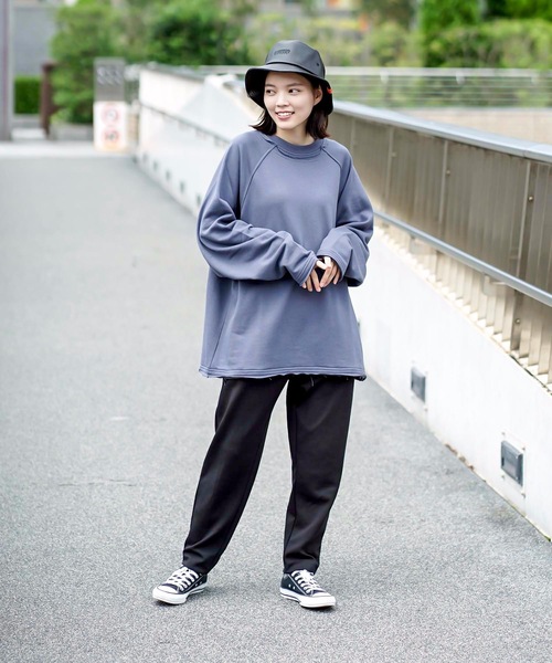 UNIVERSAL OVERALL（ユニバーサルオーバーオール）の「【UNIVERSALOVERALL/ユニバーサルオーバーオール】シンセティックレザーハット（ハット・メンズ・ブラック・FREE）」の3枚目の写真