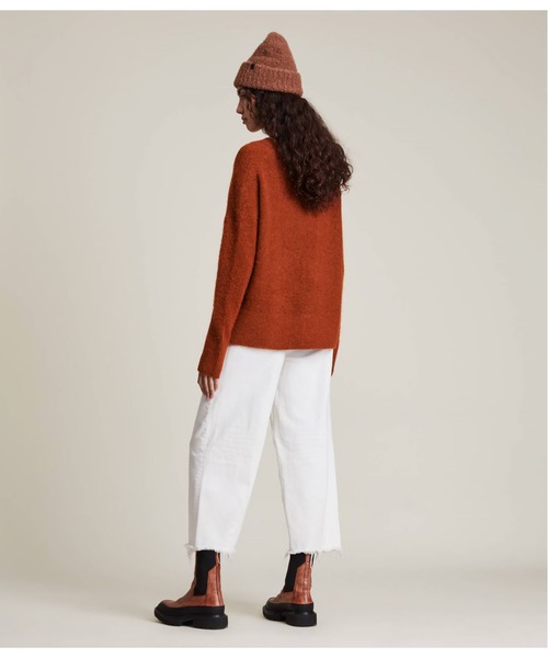ALLSAINTS（オールセインツ）の「SPLIT SAINTS JUMPER | SPLIT SAINT ニットウェア（ニット/セーター・レディース・ブラウン系その他・S/M/XS）」の7枚目の写真