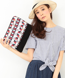 CAROLINA GLASER | ◎YonetomiTweed×CAROLINA GLASER / ツイードクラッチ(クラッチバッグ)