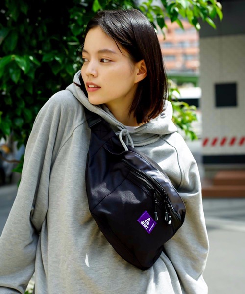 GERRY（ジェリー）の「【GERRY/ジェリー】REPREVE ウエストバッグ R978（ボディバッグ/ウエストポーチ・メンズ・ブラック/ベージュ/グリーン/チャコールグレー・FREE）」の9枚目の写真