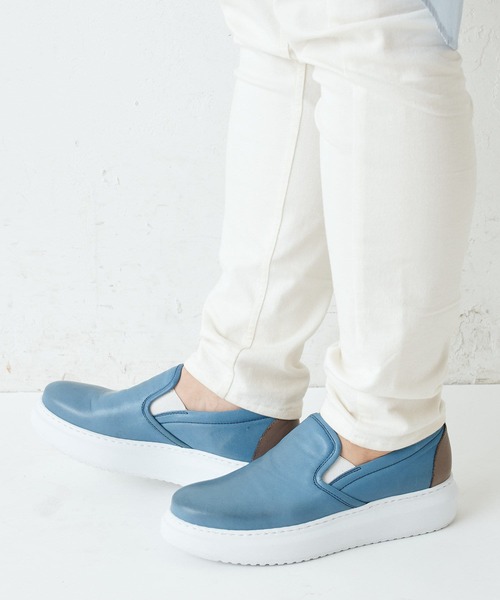 BEARDSLEY(ビアズリー)の「インヒール 脚長効果《CORSO ROMA》スリッポン(スリッポン・レディース・ブラック/ブルー/グレー・36inch/37inch/38inch/39inch/40inch/35inch/40/35/39)」の21枚目の写真