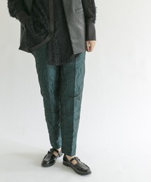 KBF | ジャガードテーパードパンツ(その他パンツ)