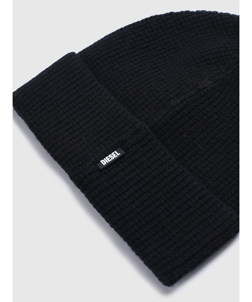 DIESEL 黒 ビーニー UNI Amazon | [Diesel] (ディーゼル) メンズ ニットキャップ ロゴ