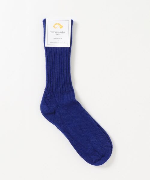 Capricorn Mohair Socks（カプリコーンモヘヤソックス）の「【CAPRICORN MOHAIR SOCKS】モヘアソックス WOMEN（ソックス/靴下・レディース・レッド/ラベンダー/ホワイト/ロイヤルブルー/グレー/チャコール/マスタード・SMALL）」の4枚目の写真