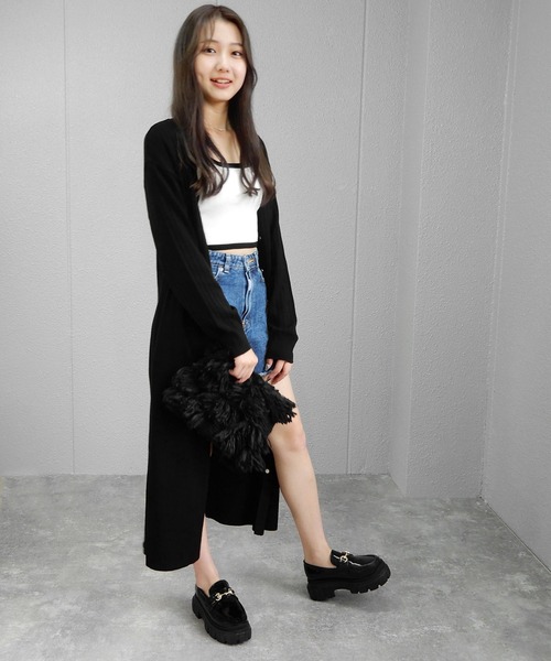 minia(ミニア)の「トラックソールビットローファー ◆(ローファー・レディース・ブラック/アイボリー・37/39/36/38/35)」の17枚目の写真