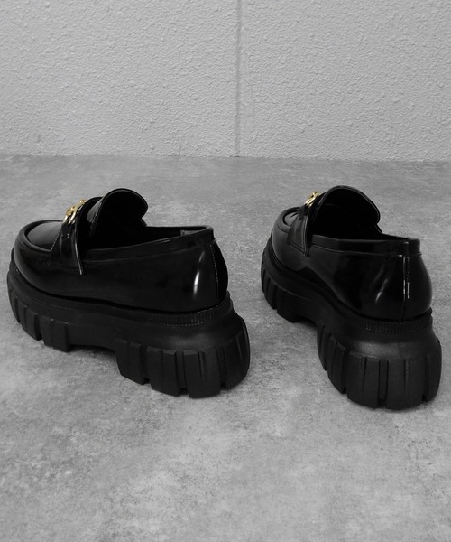 minia(ミニア)の「トラックソールビットローファー ◆(ローファー・レディース・ブラック/アイボリー・37/39/36/38/35)」の22枚目の写真